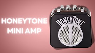 Honeytone Mini Amp demo by RJ Ronquillo [upl. by Ramedlab]