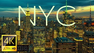 NEW YORK CITY NYC in 4K UHD VIDEO  New York City NYC 4K Drone Footage [upl. by Bliss882]