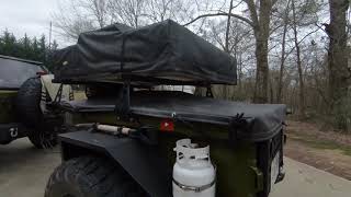 Jeep trailer  M416 offroad trailer build and tongue extension [upl. by Kam]