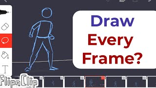 Flipaclip tutorial  Animate Smoothly  Do you Need to Draw Every Frame [upl. by Kauffmann854]