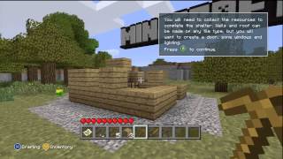 MineCraft Xbox 360 Edition  Tutorial world [upl. by Ellehcem]