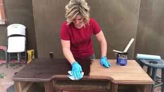 Learn How to Gel Stain a Vanity with General Finishes [upl. by Myrvyn]