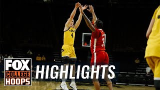 Nebraska Cornhuskers vs Iowa Hawkeyes Highlights  CBB on FOX [upl. by Yajiv]