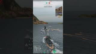 Warships🏴‍☠️  Italian Battleships used as a torpedo worldofwarships wows cqc [upl. by Zadoc]