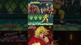 KEN VS VEGA 10 streetfighter games [upl. by Docilla973]