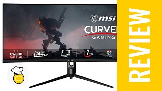 MSI Optix MAG342CQR Epic Curved Gaming Monitor Review [upl. by Dor]