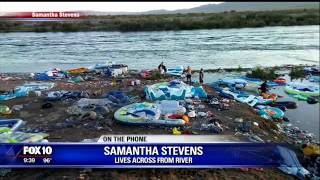 Big clean up following annual Bullhead City regatta [upl. by Geilich95]