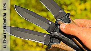 GERBER StrongArm  Review  Best Tactical  Combat Survival Knife [upl. by Lerud880]