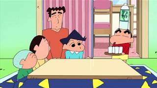 shin chan en español ¡eh que jugamos con papa [upl. by Atiugram637]