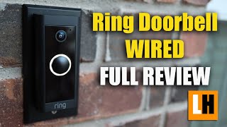 Ring Video Doorbell Wired Review 2021  Unboxing Features Setup Installation Video Audio Quality [upl. by Aicital]