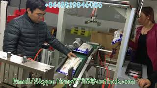 Glove packaging line Malaysia Glove packaging machine Full auto glove packing machine [upl. by Aninahs]