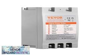 VEVOR 3 Phase Converter 75HP 23A 220V Single Phase to 3 Phase Review [upl. by Llebpmac]