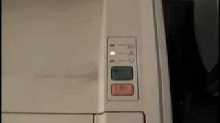 V2 Tech Video View  HP LaserJet 1160 Orange Error Light [upl. by Enyleuqcaj]