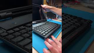 IBM ThinkPad 701Cs Keyboards opening up like butterflies like hot butterflies… [upl. by Leibarg920]