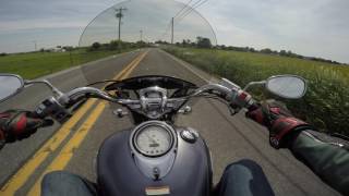 2007 Yamaha V star 1100 Classic Test Drive Review [upl. by Marita550]