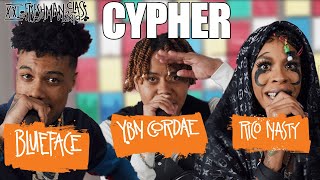 Blueface YBN Cordae and Rico Nasty 2019 XXL Freshman Cypher [upl. by Cher881]