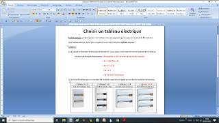 5 dimensionner un tableau électrique domestique [upl. by Adelaide605]