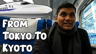 From Tokyo to Kyoto 445 km ride by Bullet Train Day 8 [upl. by Eimat303]