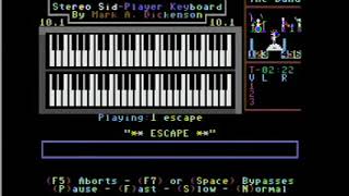 Rupert Holmes quotEscape The Pina Colada SongwLyricsquot Commodore 64 Stereo Sid Player Keyboard [upl. by Ilahtan]