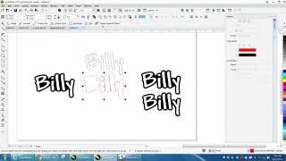 Corel Draw Tips amp Tricks Outline around a Text two ways [upl. by Tergram]