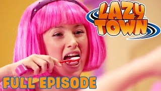 Lazy Town  Happy Brush Day  Season 1 Full Episode [upl. by Annavoeg]