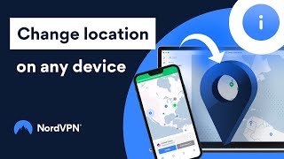 How to change your virtual location to ANYWHERE in the world  NordVPN [upl. by Helms]