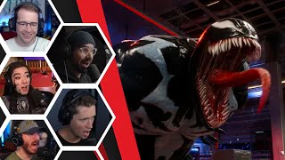 Lets Players Reaction To Getting To Play As Venom  Spiderman 2 [upl. by Oiralih]