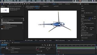 Rotación infinita con eXpresión quottimequot en After Effects CC [upl. by Ydennek251]