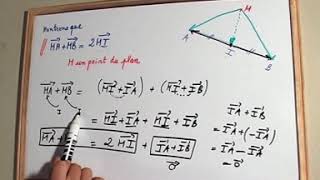 VECTEURS  plusieurs exercices de démonstrations MATHS SECONDE [upl. by Aihsenek]