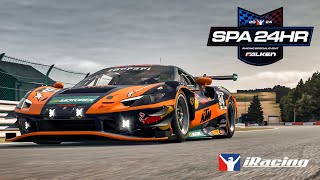 【iRacing】24 Hours of Spa Team Powerfull 2024720 Part① [upl. by Scornik]