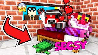 SPIO STRE E CICO CHE SI FANNO LE COCCOLE SU MINECRAFT [upl. by Hebe]