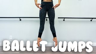 Beginner Ballet Jumps I Petit Allegro MissAuti [upl. by Alfi]