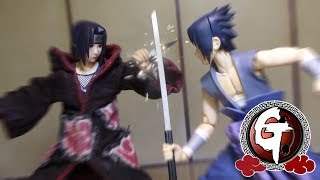 Itachi VS SasukeNaruto Stop Motion うちはイタチ VS うちはサスケ 火影忍者宇智波佐助 VS宇智波鼬 [upl. by Anahcar805]