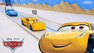 Cruz Ramirez Challenges Racers at Salt Flats  Pixar Cars [upl. by Jelena373]