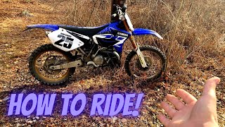 How To Ride A Dirt Bike Best Way [upl. by Syhr39]