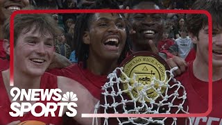 Denver East claims 6A boys basketball state championship [upl. by Gaidano773]