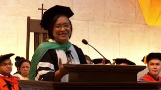 Commencement Address of Dr Estela P Padilla [upl. by Liw]