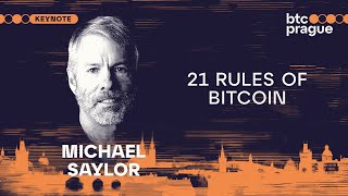 Michael Saylor — 21 Rules of Bitcoin BTC Prague 2024 Keynote [upl. by Ibor122]