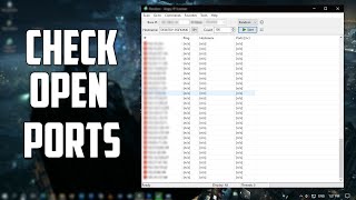 How to Check Open TCPIP Ports  Port Scanning [upl. by Sucerdor]