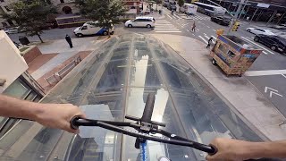 Full Speed BMX Riding in NYC POV [upl. by Maury]