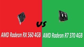 AMD Radeon RX 560 4GB vs AMD Radeon R7 370 4GBTESTED IN 8 GAMES20181080P BENCHMARKS [upl. by Atsirt]