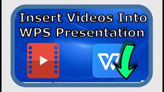 How to Insert Videos into a WPS Office Presentation [upl. by Auod]