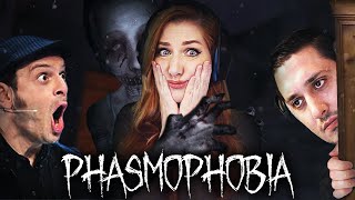 Mein erstes Mal PHASMOPHOBIA mit KayaYanar Shlorox amp Tinkerleo [upl. by Aneret]