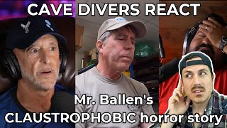 DIVERS REACT TO MR BALLENS CLAUSTROPHOBIC HORROR STORY [upl. by Tobye]