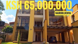 Inside an INCREDIBLE  CONTEMPRARY townhouse in LavingtonNairobi [upl. by Alemahs]