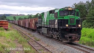 Locotrol com locomotivas ES43BBi em PalmeiraPR [upl. by Hauge]