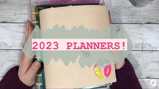 2023 Planner Stack  Discbound Daily Creative Journal Pagan Faith Planner Classic Catchall [upl. by Kcaz929]