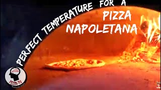 HOW TO CONTROL THE CORRECT TEMPERATURE TO COOK A NEAPOLITAN PIZZA [upl. by Nancie220]