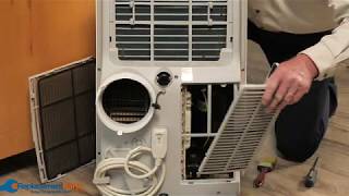 Air Conditioner Repair How to Clean Your Air Conditioner Filter  eReplacementPartscom [upl. by Agle]