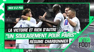 Nice 02 PSG  quotUn soulagementquot la victoire et rien dautre résume Charbonnier [upl. by Grenier]